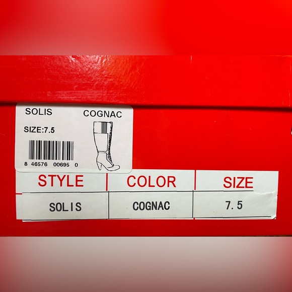 Miz Mooz Brown Leather Solis Knee-High Boots - Picture 3 of 5